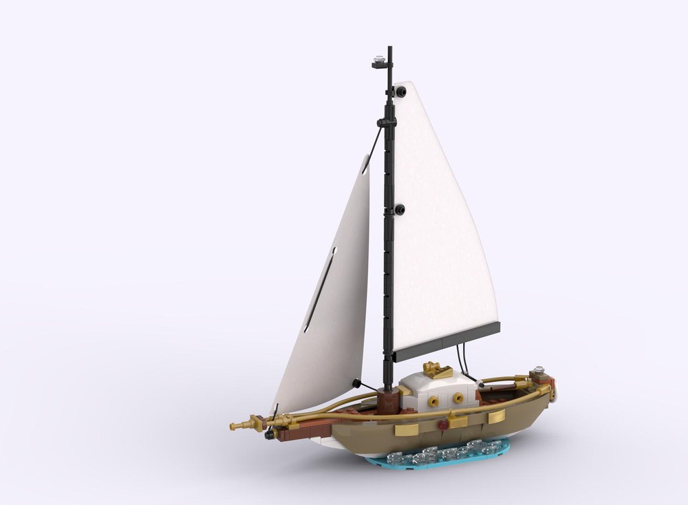LEGO MOC Sailboat Adventure by | Rebrickable Build with LEGO