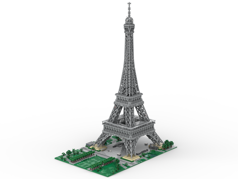 Elektrisk Evne Utilgængelig LEGO MOC Eiffel Tower by Serenity | Rebrickable - Build with LEGO