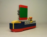 31045 Sailboat For Minifig