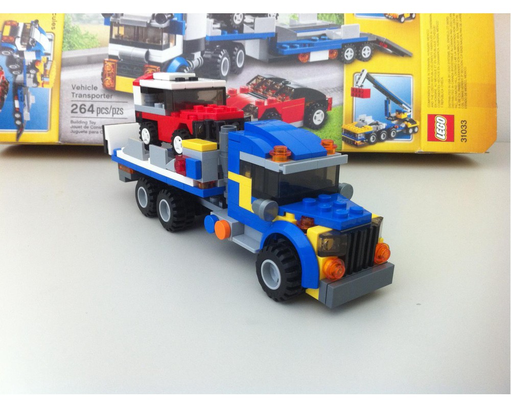 lego flatbed tow truck