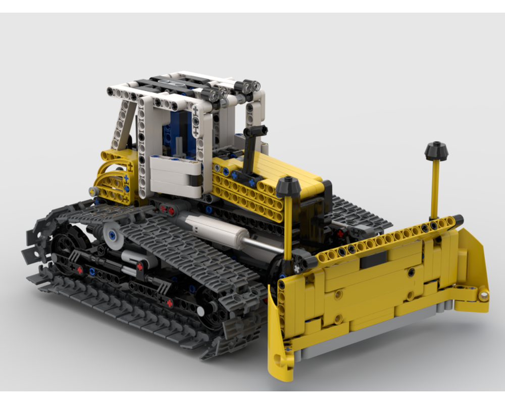 LEGO MOC RC Bulldozer by SF_Bricks | Rebrickable - Build with LEGO