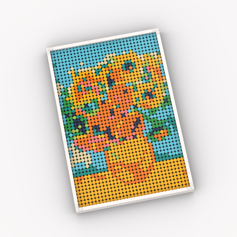 LEGO MOC 31203 Sunflowers by Lenarex | Rebrickable - Build with LEGO