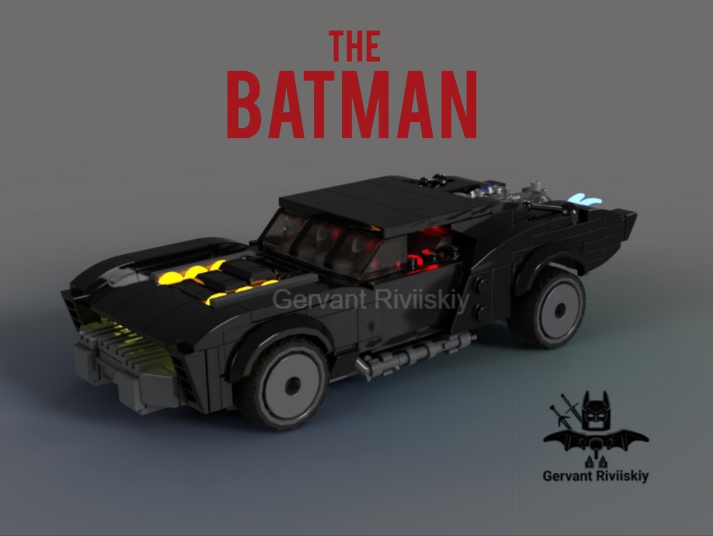 Latest Lego Batmobile Inspired by Upcoming Robert Pattinson Film