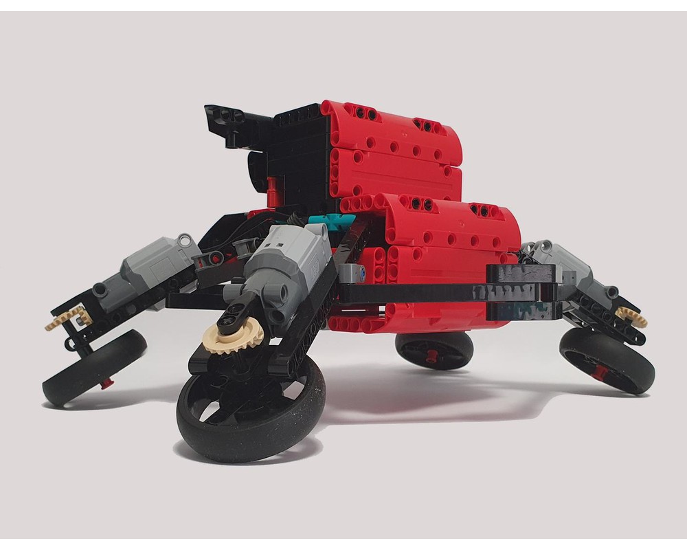 LEGO MOC Tilt wheeled vehicle - V3 by jemunoz0 | Rebrickable - Build ...