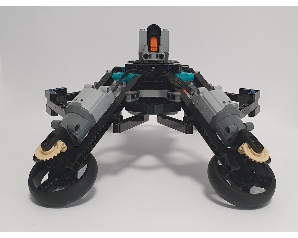 LEGO MOC Tilt wheeled vehicle - V3 by jemunoz0 | Rebrickable - Build ...