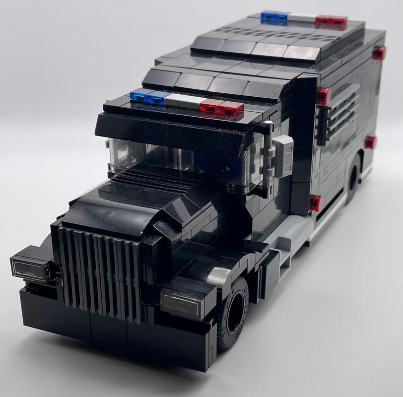 ekko kolbøtte indendørs LEGO MOC Lego Police SWAT Truck - 8 Stud Speed Champions by IBrickedItUp |  Rebrickable - Build with LEGO
