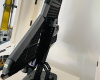 LEGO MOC Vertical Display stand for 10283 NASA Space Shuttle by