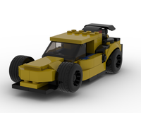 Dead race car