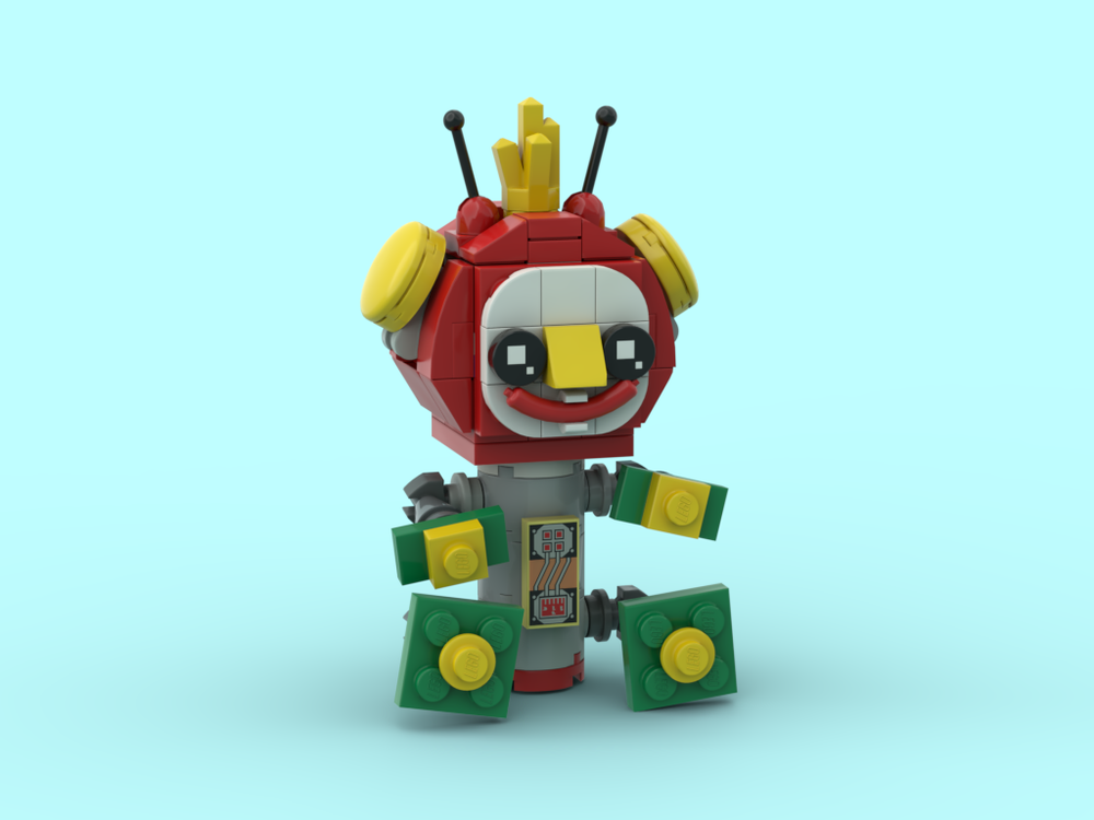 shuttle Jongleren Terzijde LEGO MOC Robot - Bassie & Adriaan by LegoMocBrickheadz | Rebrickable -  Build with LEGO