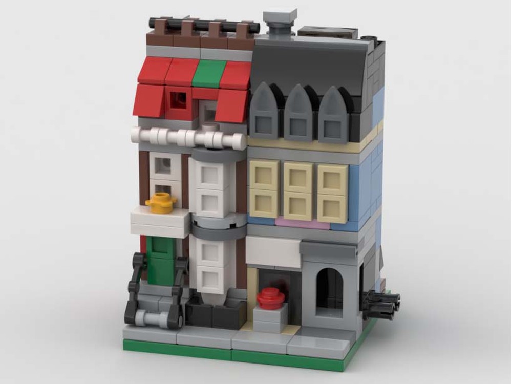 Lego Moc 10218 Mini Modular Pet Shop By Fgee 