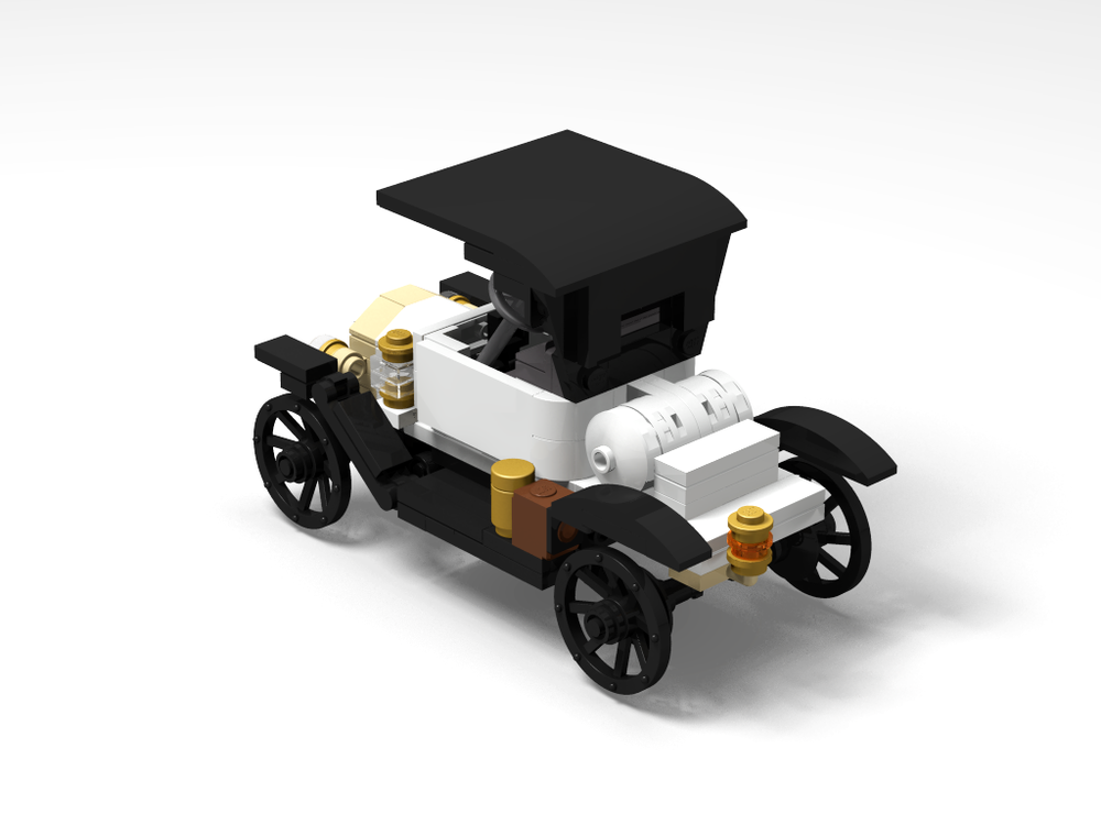 LEGO MOC Mini Ford Model T 1912 Torpedo by ww | Rebrickable - Build ...