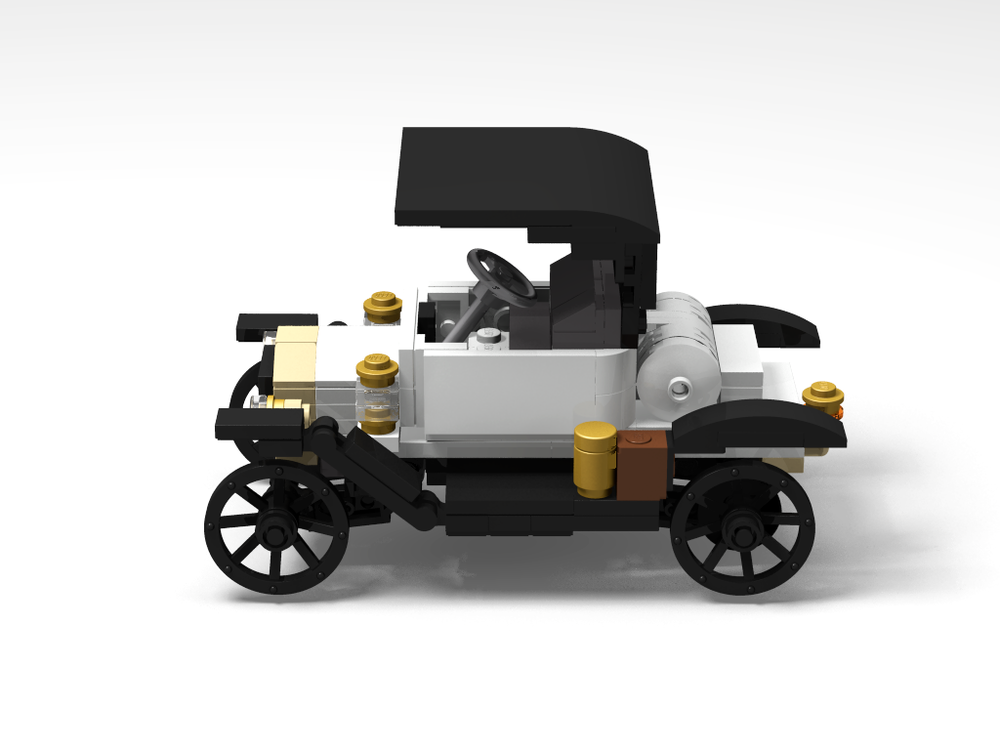 LEGO MOC Mini Ford Model T 1912 Torpedo by ww | Rebrickable - Build ...