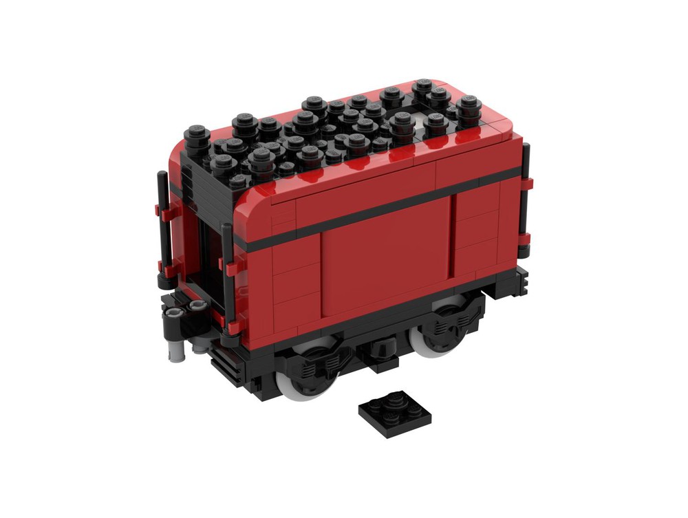 LEGO MOC HP Motorized Hogwarts Express 75955 by moonmanbricks Rebrickable Build with LEGO