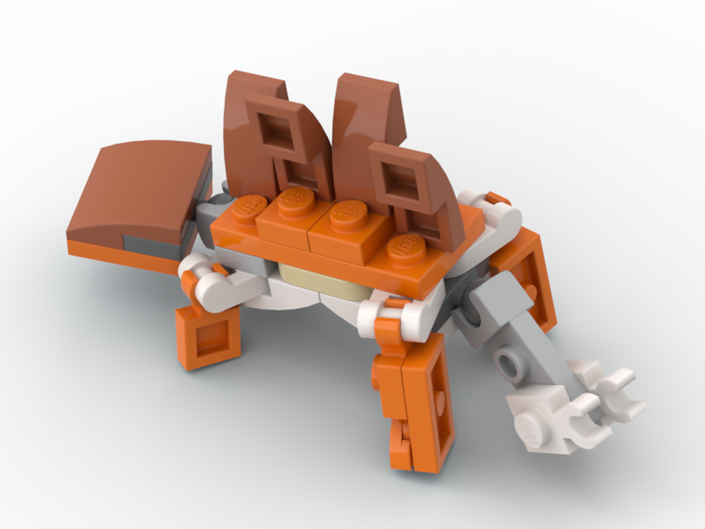 LEGO MOC 30574 Stegosaurus by PocMoc | Rebrickable - Build with LEGO