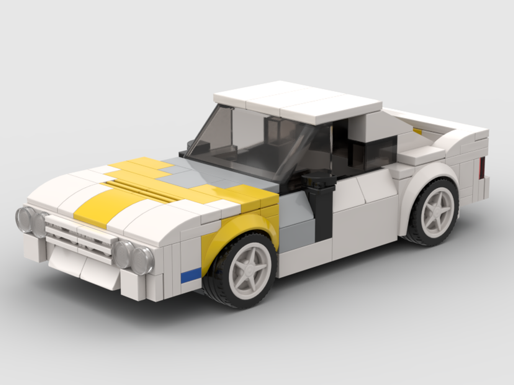 Bekræfte angst missil LEGO MOC Opel Manta 400 by LegoCarMafia | Rebrickable - Build with LEGO