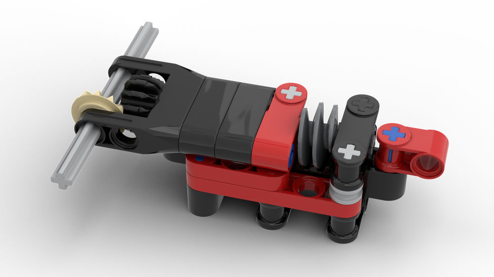 LEGO Custom Linear Actuator 1 by 2in1 | Rebrickable - Build LEGO