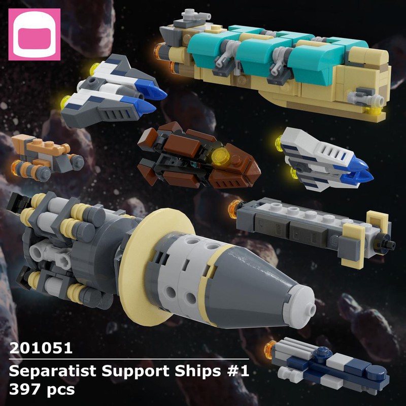 LEGO STAR WARS ship support