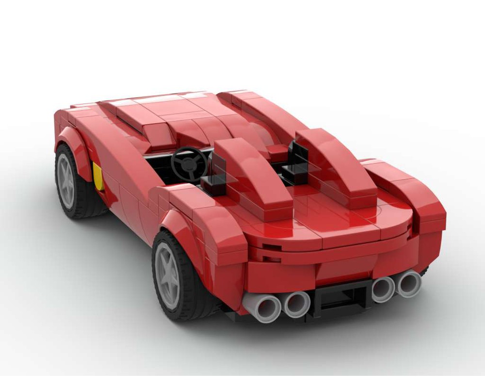 LEGO MOC Ferrari Monza SP2 - Red - 8 Stud Speed Champions by ...