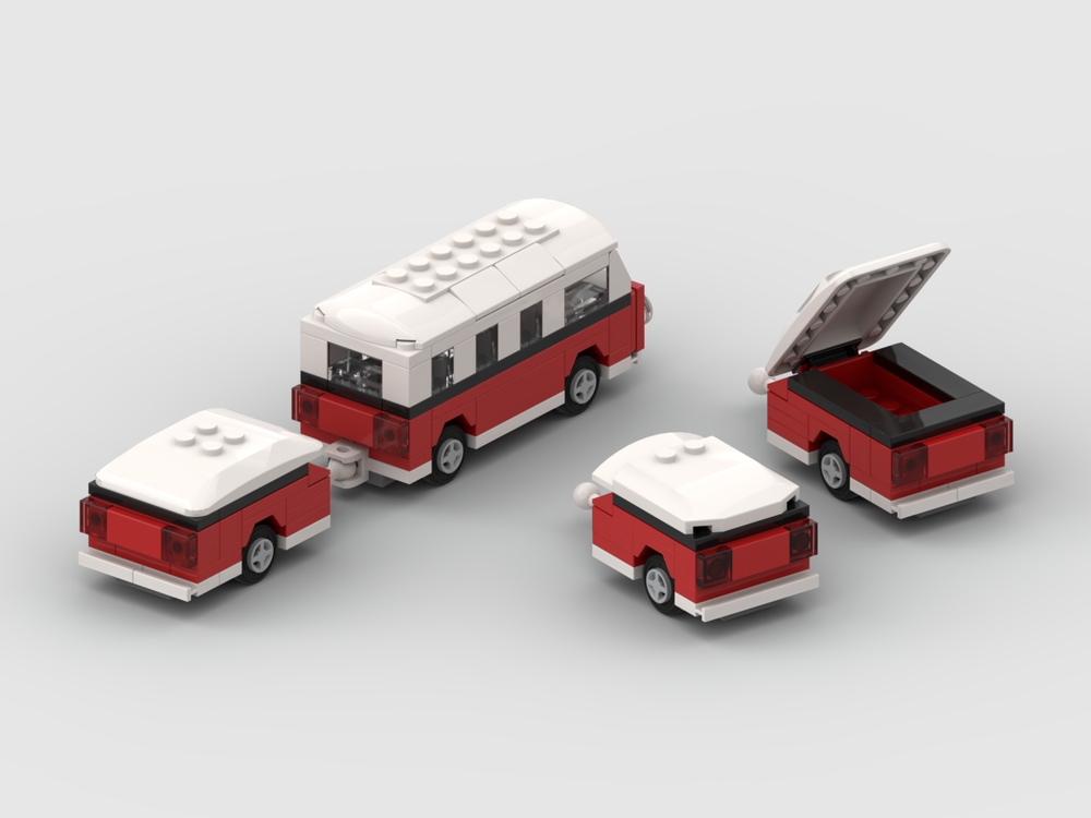 Dronning søm Havbrasme LEGO MOC Luggage Trailer for 40079 Volkswagen T1 by universalbrick |  Rebrickable - Build with LEGO