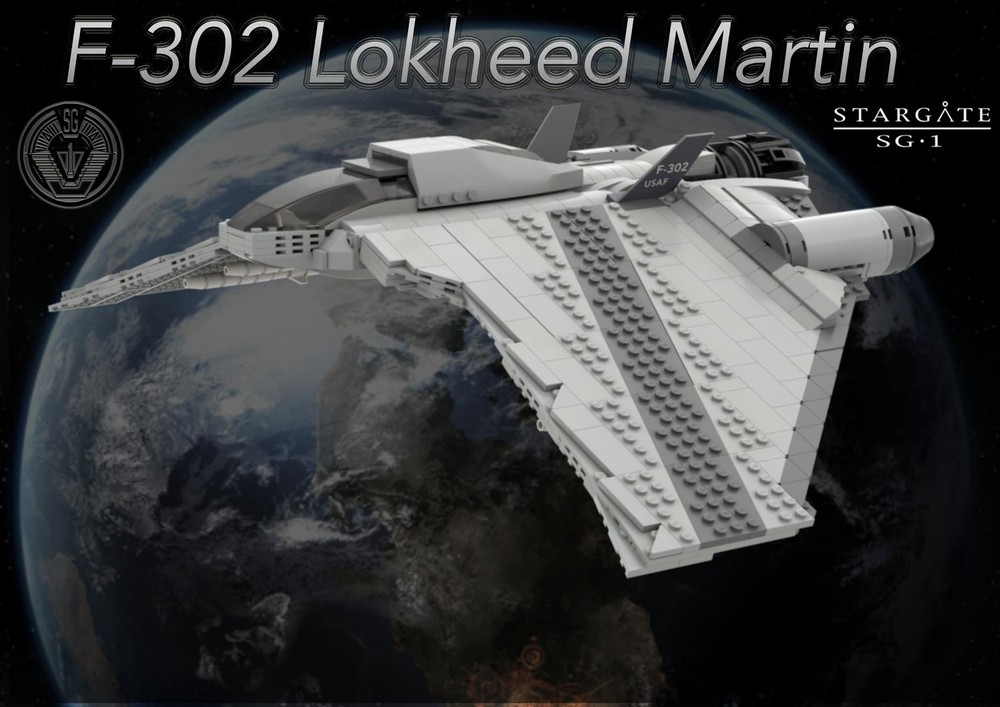 Konsekvent destillation tang LEGO MOC Stargate F-302 Lohkeed Martin by Eventus_Engineering_System |  Rebrickable - Build with LEGO