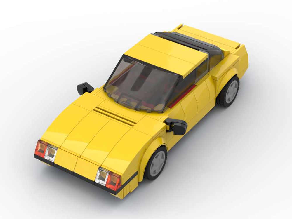 nød Anerkendelse vil gøre LEGO MOC Ferrari 400i - Yellow - 8 Stud Speed Champions by IBrickedItUp |  Rebrickable - Build with LEGO