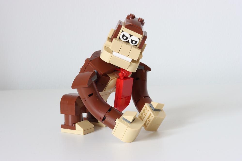 person Embankment frø LEGO MOC Gorilla by williweb | Rebrickable - Build with LEGO