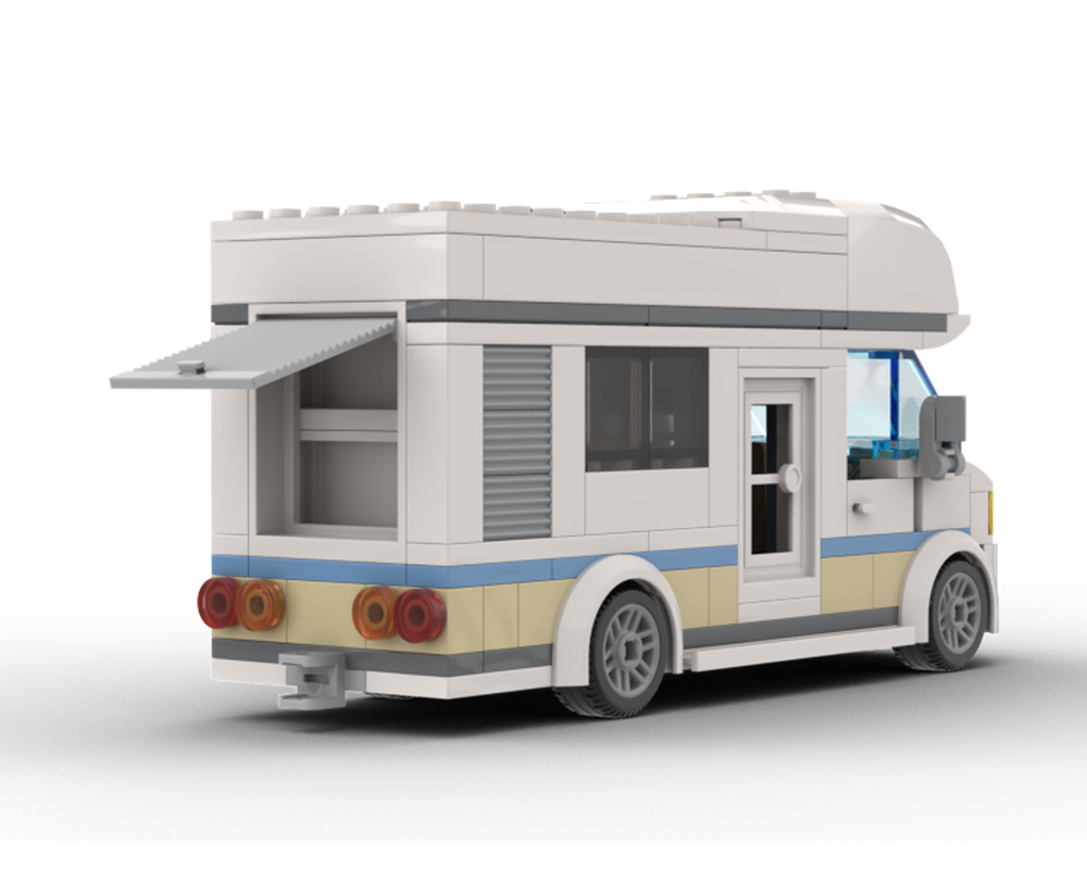 LEGO MOC Camper / Caravan by Nico2301 | Rebrickable - Build with LEGO