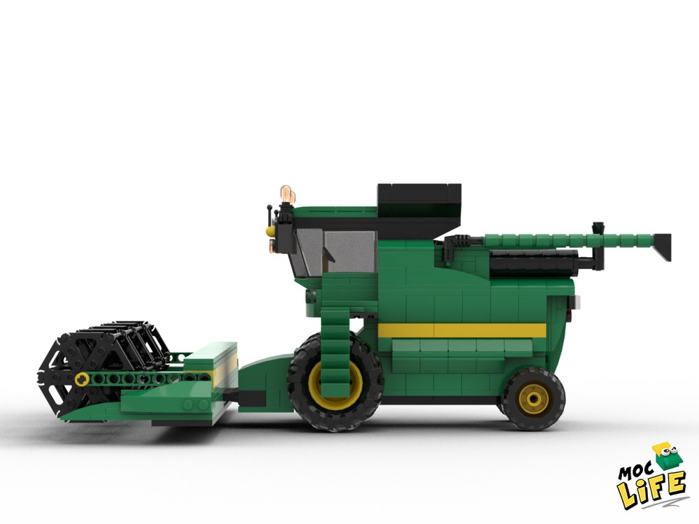 LEGO MOC John Deere combine by MocLife | Rebrickable - Build with LEGO