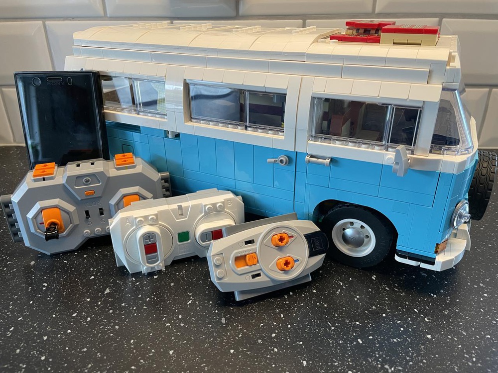 LEGO MOC 10279 VW Bus T2 RC Conversion by Cyrix | Rebrickable