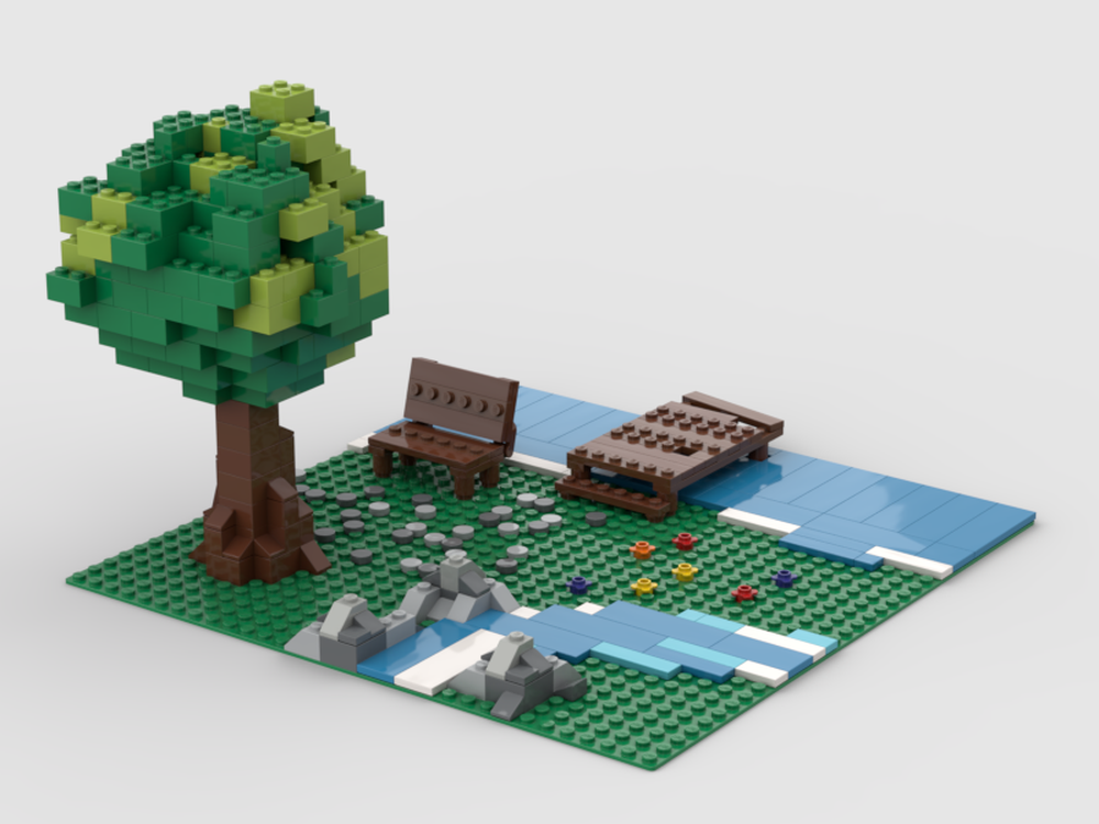 . Limited virkningsfuldhed LEGO MOC park by Dainoconstruction08 | Rebrickable - Build with LEGO