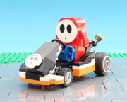 LEGO MOC Mario Kart 64 by benbuildslego