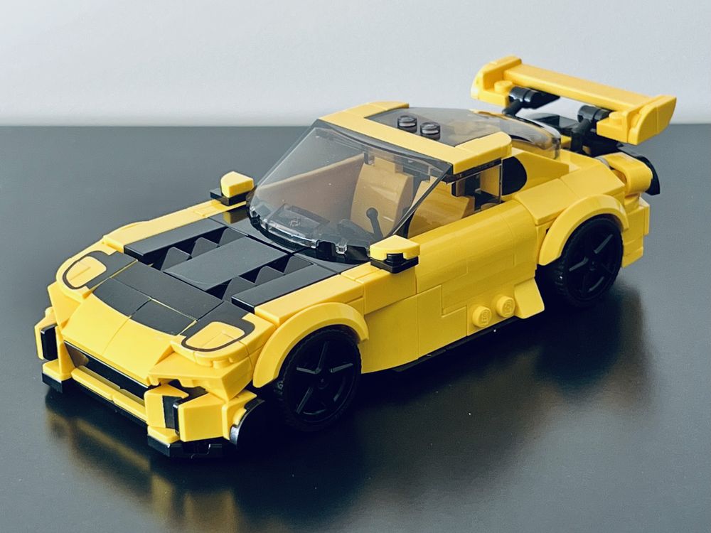 LEGO MOC Mazda RX-7 FD3S from Initial D by madspacer | Rebrickable
