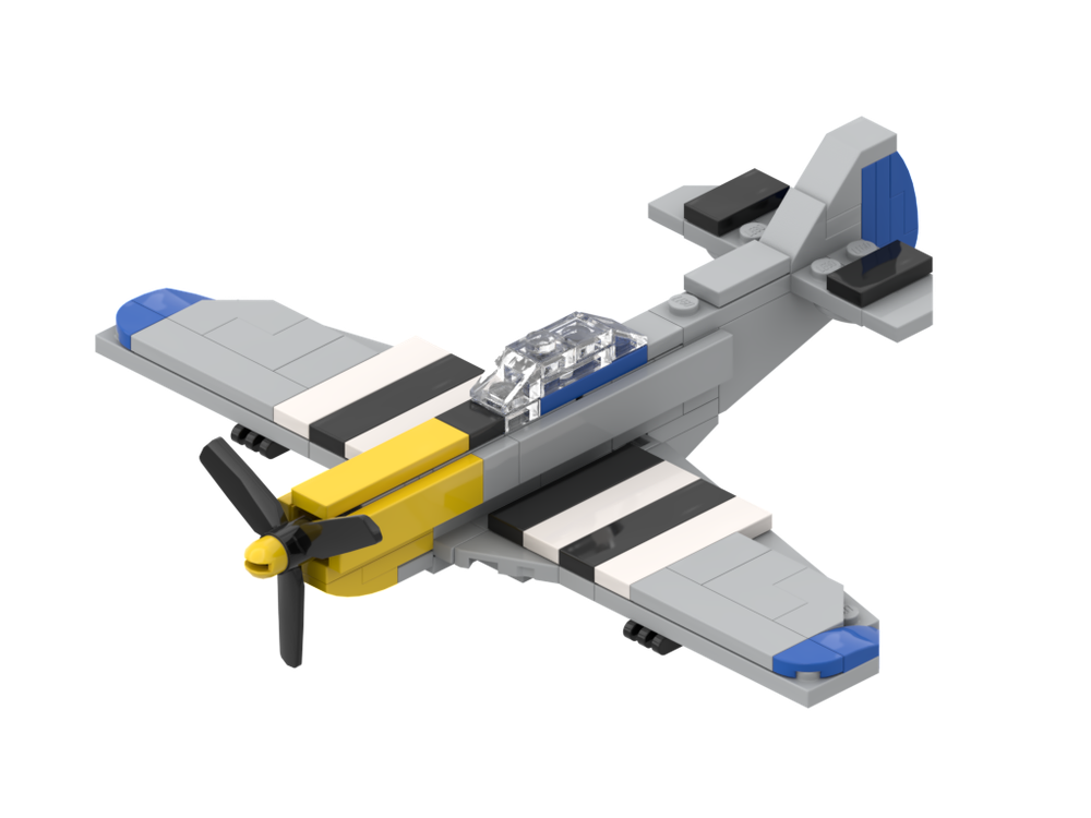 LEGO MOC P-51 Mustang 