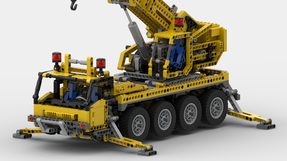 jævnt lide År LEGO MOC 8421 Mobile Crane Manual Edition by CED_RadBAD_BOY | Rebrickable -  Build with LEGO