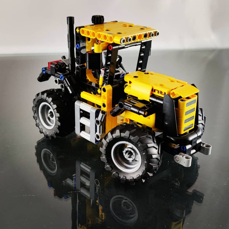 LEGO MOC TRACTOR - MODEL by Dyens | Rebrickable - Build with