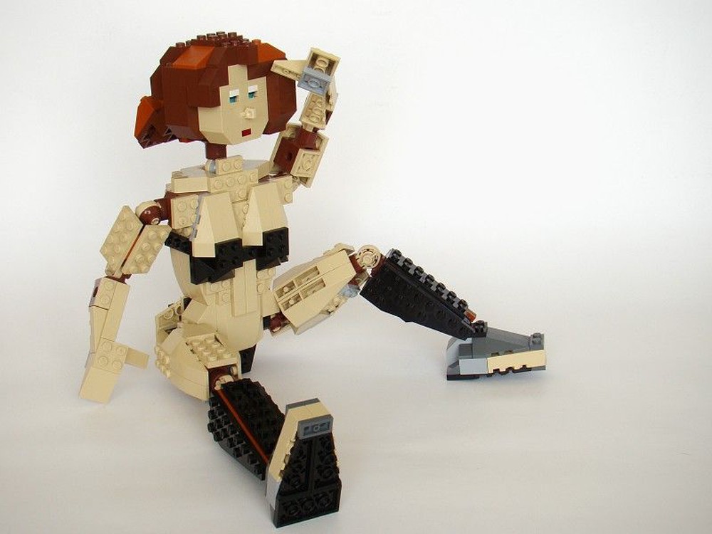 Lego Moc 4884 Woman In Bikini And High Boots By Tomik Rebrickable Build With Lego
