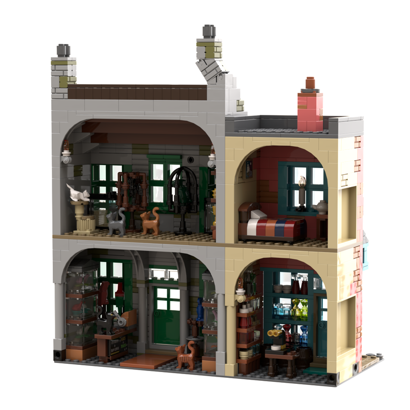 LEGO MOC Magical Menagerie and Mr Mullpepper's Apothecary - SP013 by ...