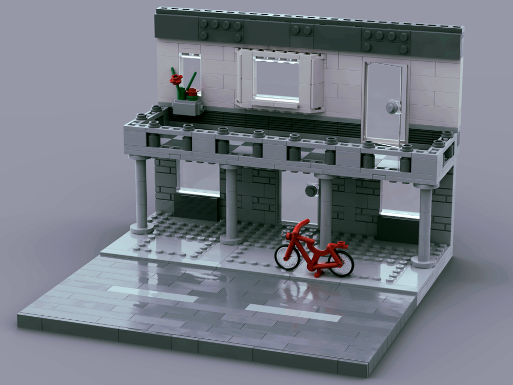 LEGO MOC Technoblade and Philza's houses/medevail houses by