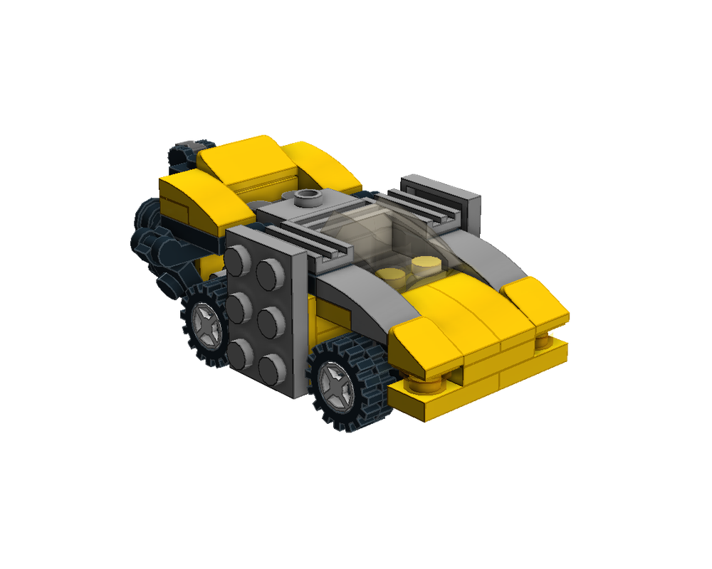 LEGO MOC8762 Electric Concept Car (Alt. build 31014) (Creator 2017