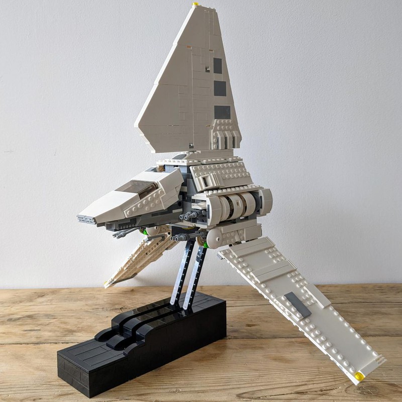 døråbning hjemmehørende telex LEGO MOC Lego Imperial Shuttle Stand (75094) by glenn_tanner55 |  Rebrickable - Build with LEGO