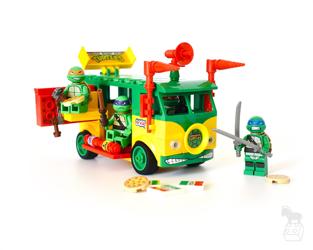 LEGO MOC Teenage Mutant Ninja Turtles Party Wagon by OneBrickPony