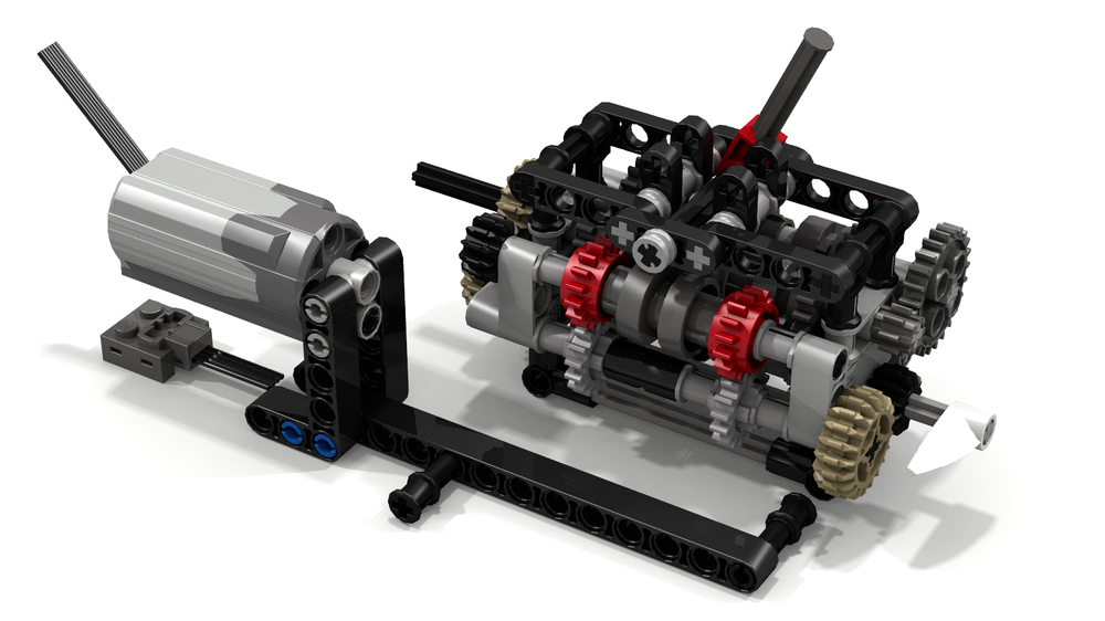 Aflede Moden fleksibel LEGO MOC 6-Speed Synchronized Gearbox by DGustafsson13 by DLuders |  Rebrickable - Build with LEGO