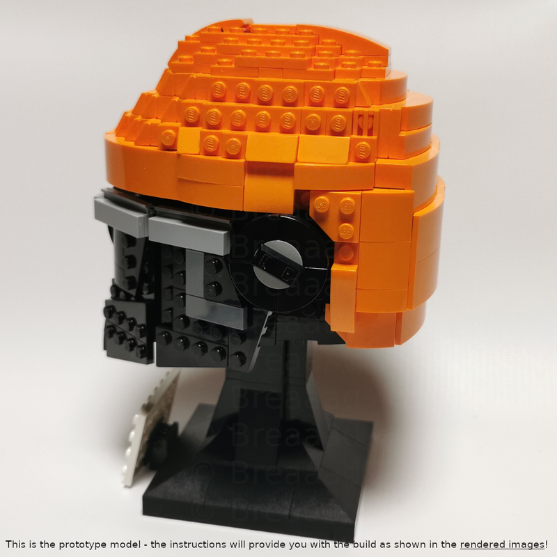 LEGO MOC Fennec Shand (Helmet Collection) by Breaaad Rebrickable