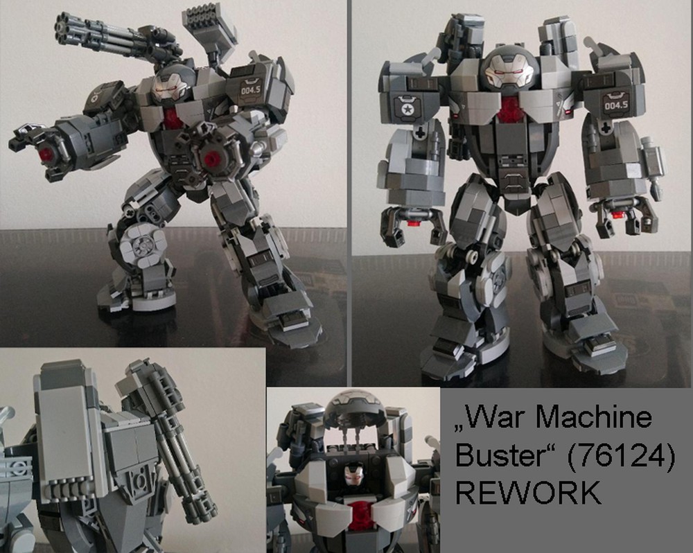 LEGO MOC War Machine Buster REWORK TeeBaum | Rebrickable - with