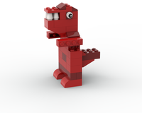 11011 Dinosaur (red)