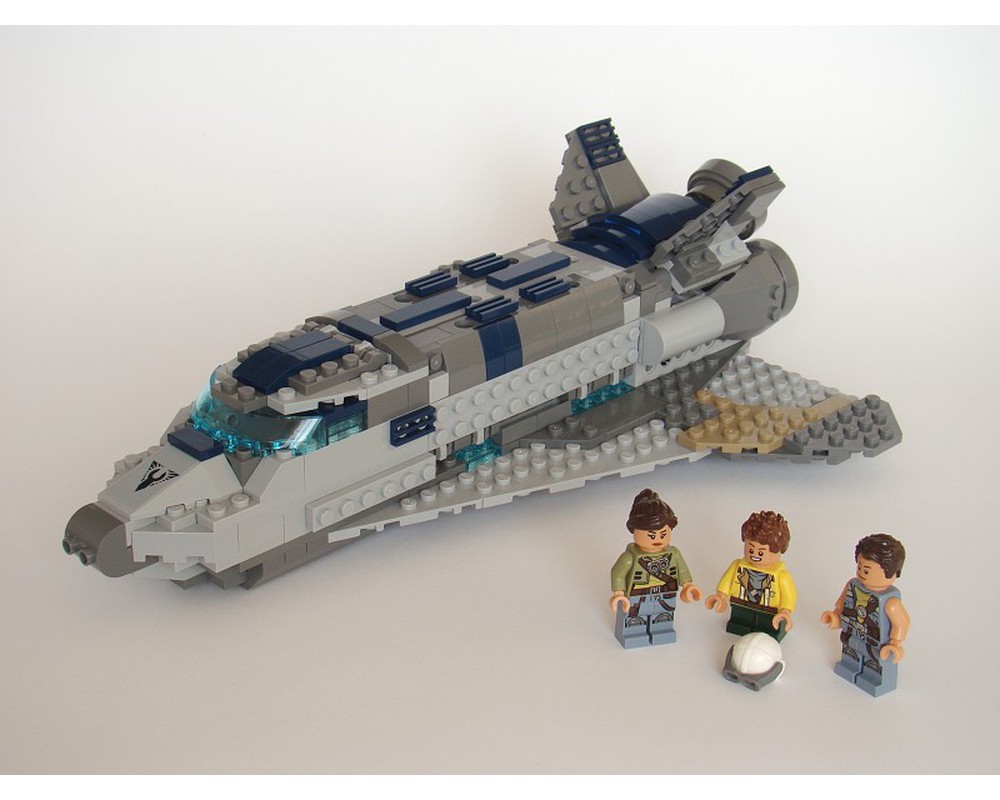 lego moc space shuttle