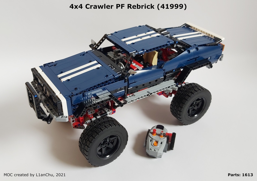 LEGO MOC 4x4 Crawler Power Functions Rebrick by l1anchu | Rebrickable - with LEGO