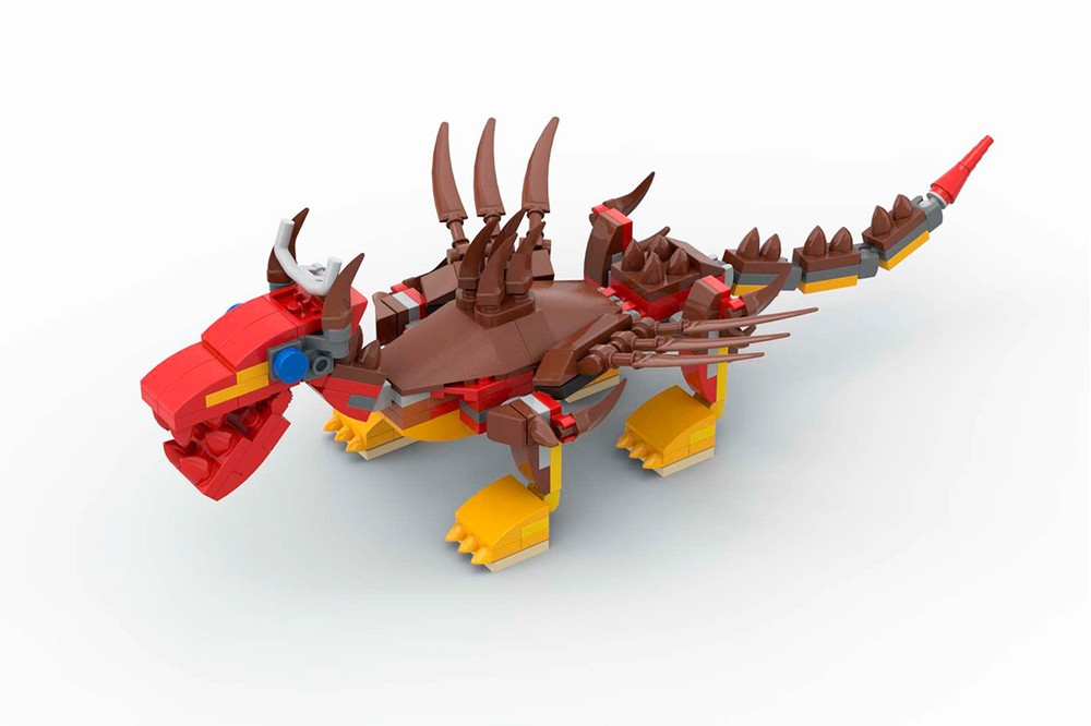 LEGO MOC-87878 Young Dragon (70827) by makushima | Rebrickable