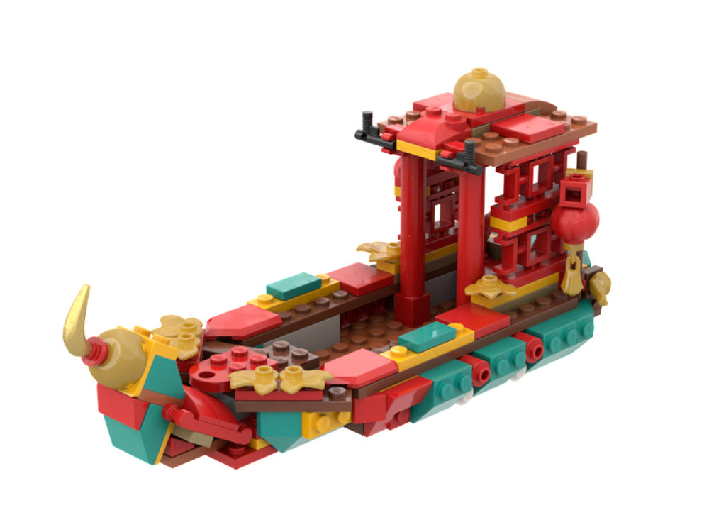 LEGO MOC Riverboat - cactuscatbricks Minions Build LEGO Battle with Rebrickable by Fu Alternate | Build) Kung (75550-1