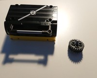 Spinning top with box